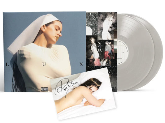 SIGNED Rosalía  - Lux Crystal Clear Limited Edition Vinyl Record 2LP