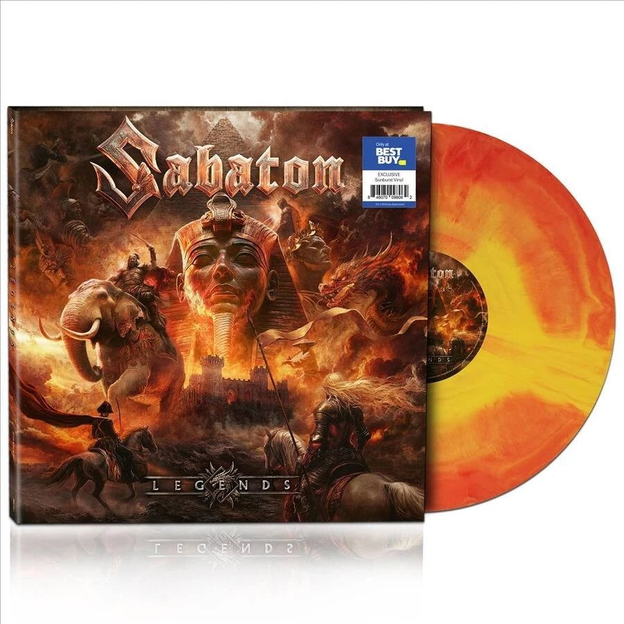 Sabaton - Legends Sunburst Exclusive Vinyl Record LP