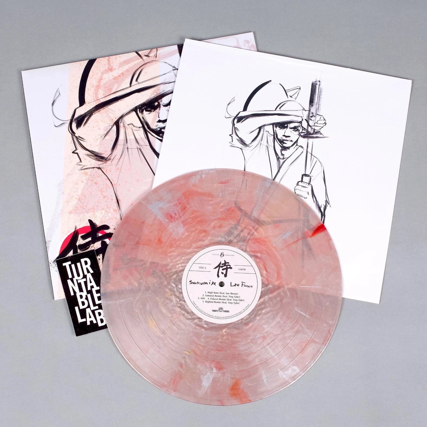 Lupe Fiasco - Samurai DX TTL Exclusive Red Iridescent Vinyl Record LP