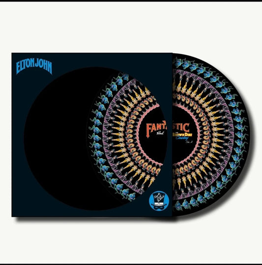 Elton John - Captain Fantastic And The Brown Dirt Cowboy Zoetrope Vinyl Record LP