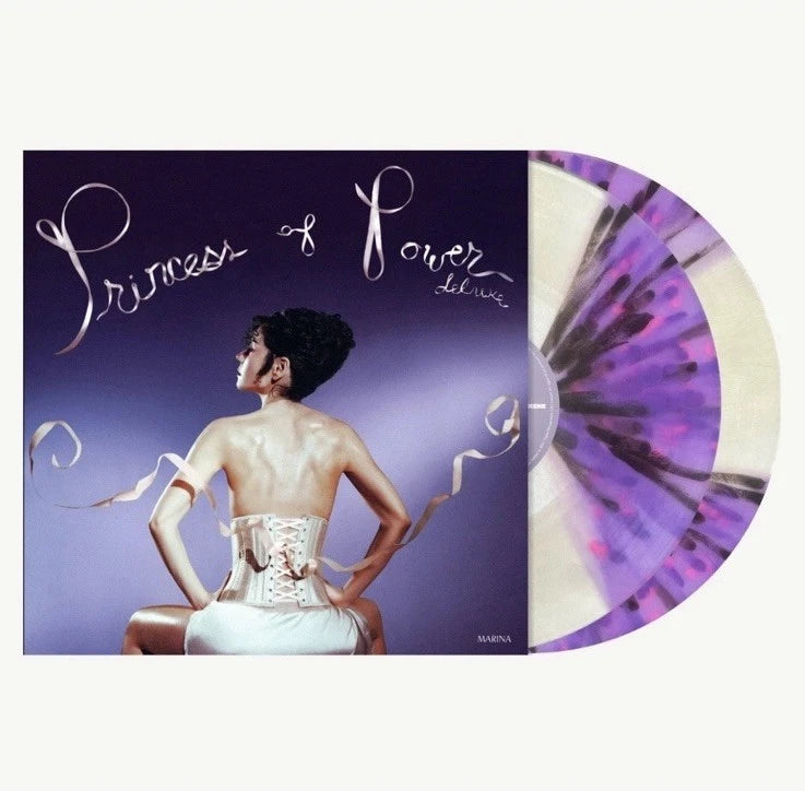 Marina  - Princess Of Power Deluxe Purple Butterfly Vinyl Record LP