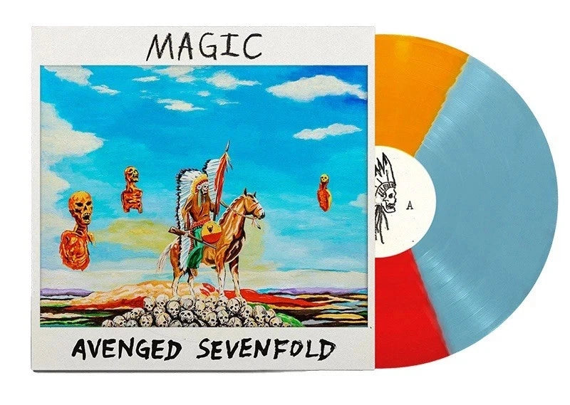 Avenged Sevenfold - Magic Tri-Color 7" Vinyl Record LP
