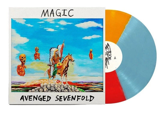 Avenged Sevenfold - Magic Tri-Color 7" Vinyl Record LP