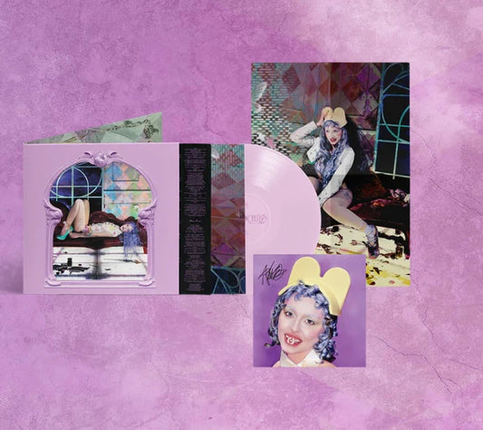 SIGNED Ashnikko - Smoochies Deluxe Lilac Purple Pastel Vinyl Record LP