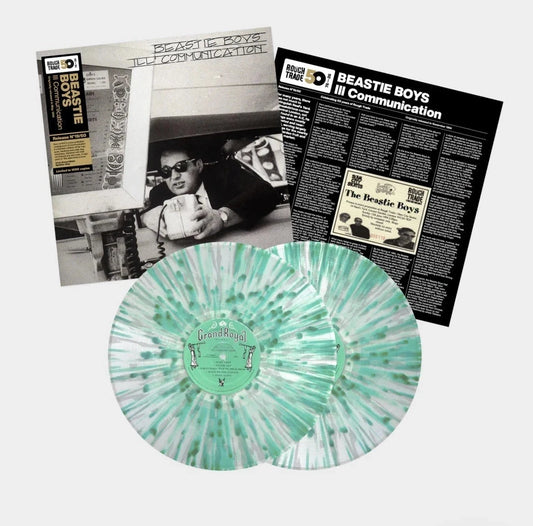 Beastie Boys - Ill Communication Green White Splatter Vinyl Record 2LP