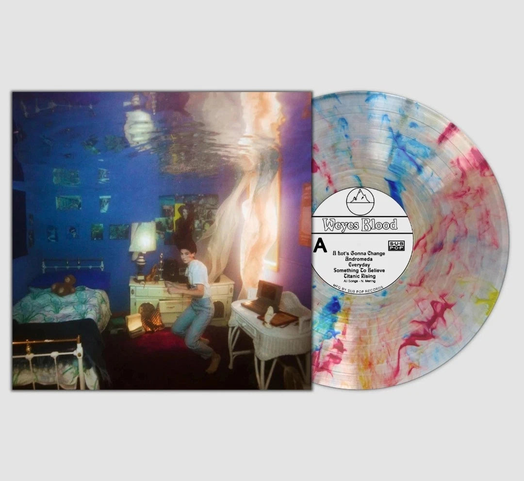 Weyes Blood - Titanic Rising Rainbow Swirl Vinyl Record LP