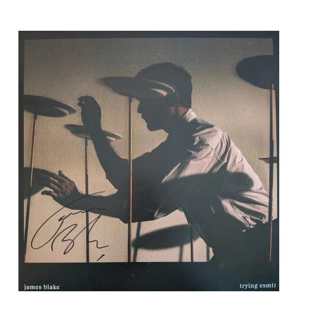 SIGNED James Blake - Trying Times White Vinyl Record 2LP