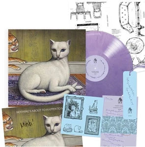 SIGNED Mitski - Nothing's About To Happen To Me Lilac Vinyl Record LP