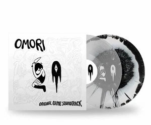Omori Original Game Soundtrack Clear and Black Splatter Vinyl Record LP
