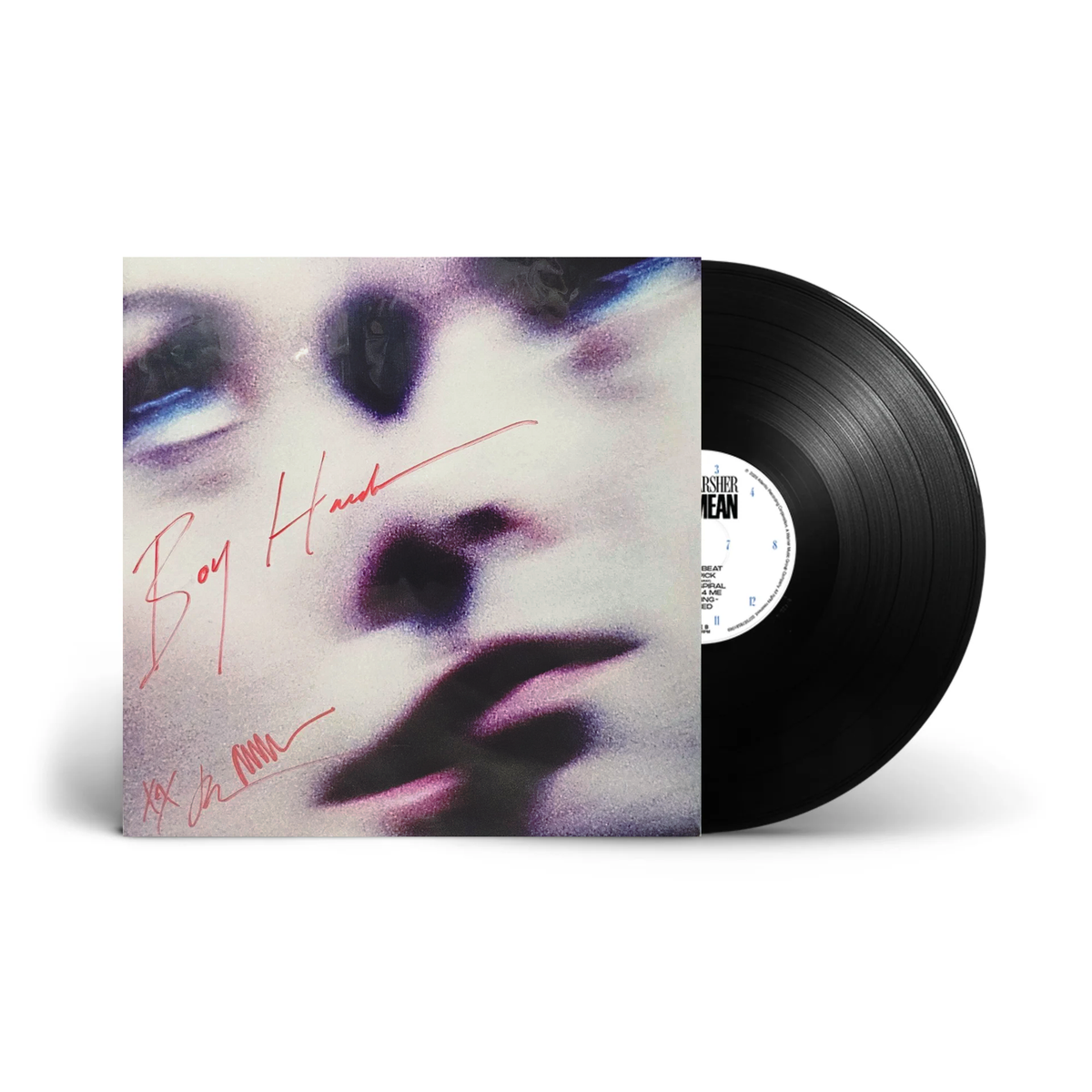 SIGNED Boy Harsher - Get Mean Vinyl Record LP