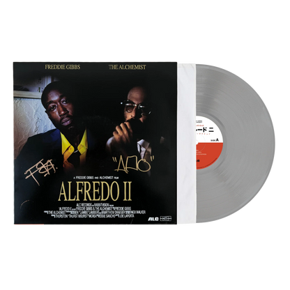 SIGNED Freddie Gibbs & The Alchemist - Alfredo II Laser Disc Vinyl Record 2LP