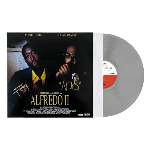 SIGNED Freddie Gibbs & The Alchemist - Alfredo II Laser Disc Vinyl Record 2LP