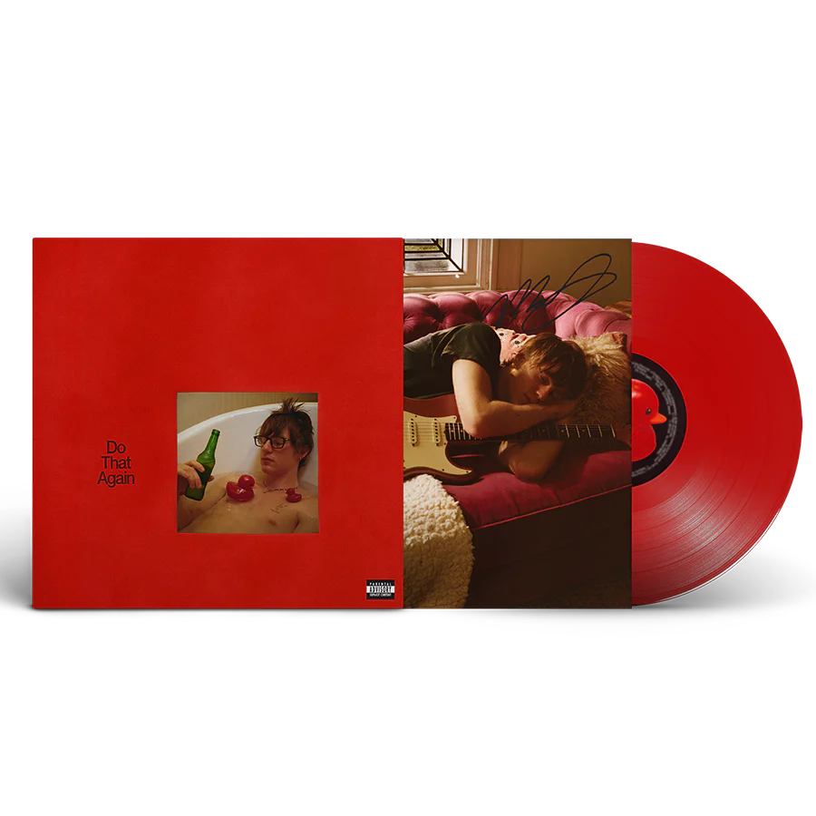 SIGNED Malcolm Todd - Do That Again Red Vinyl Record LP