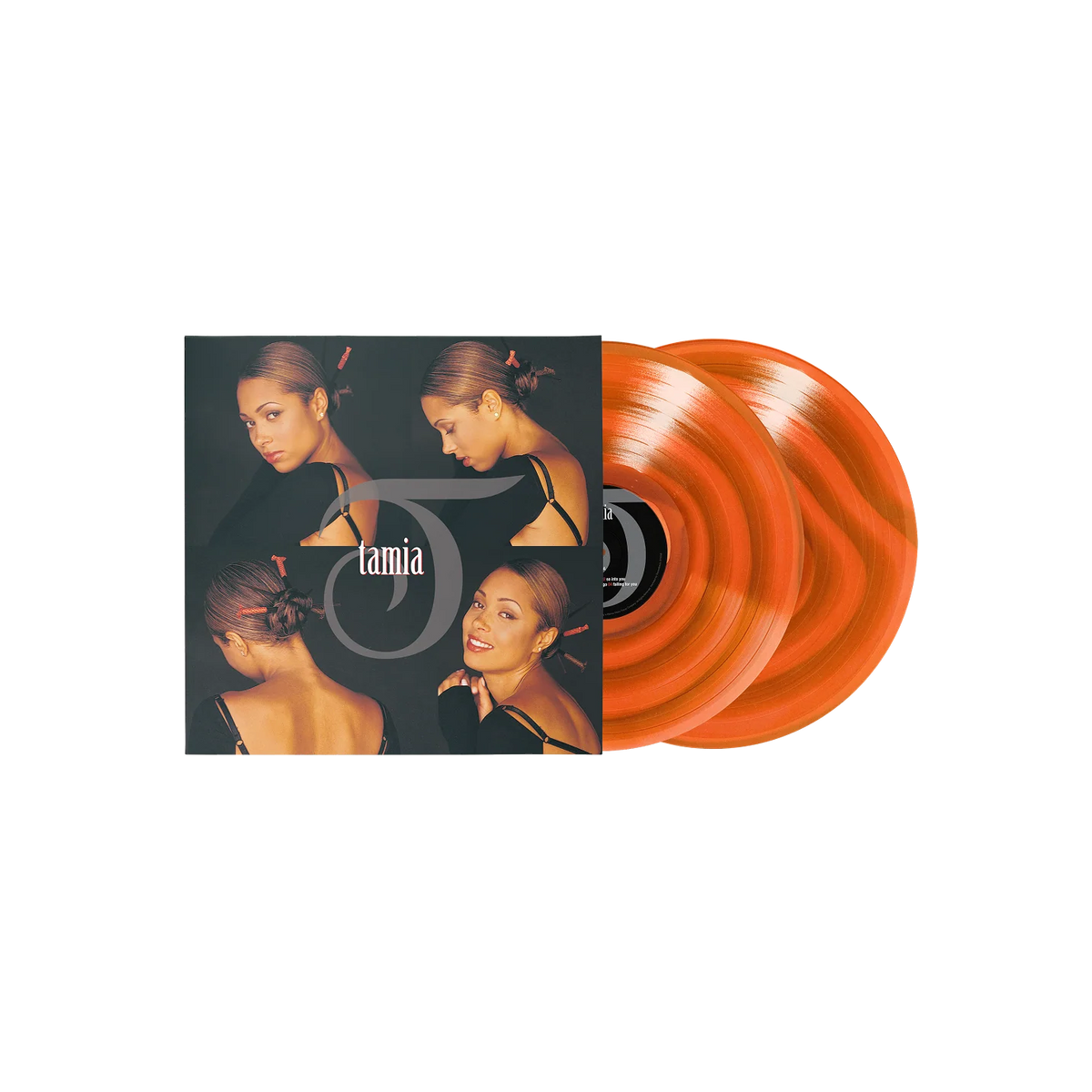 Tamia - Tamia Self Titled "Orange Lollipop" Vinyl Record 2LP