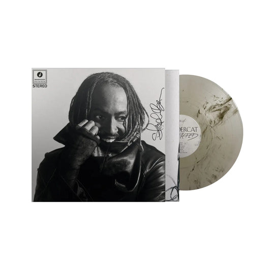 SIGNED Thundercat - Distracted Marbled Smoke Vinyl Record LP
