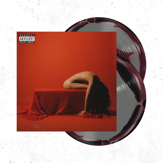 Bad Omens  - The Death Of Peace Of Mind Tri-Color Side A/B: Silver + Oxblood + Black) Vinyl Record 2LP
